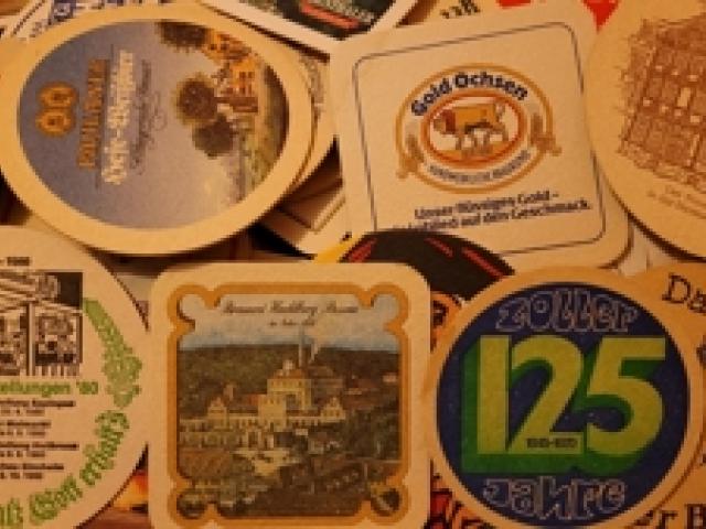 Bierdeckel Sammlung ca. 200 Stück - viele aus 19xx - 1